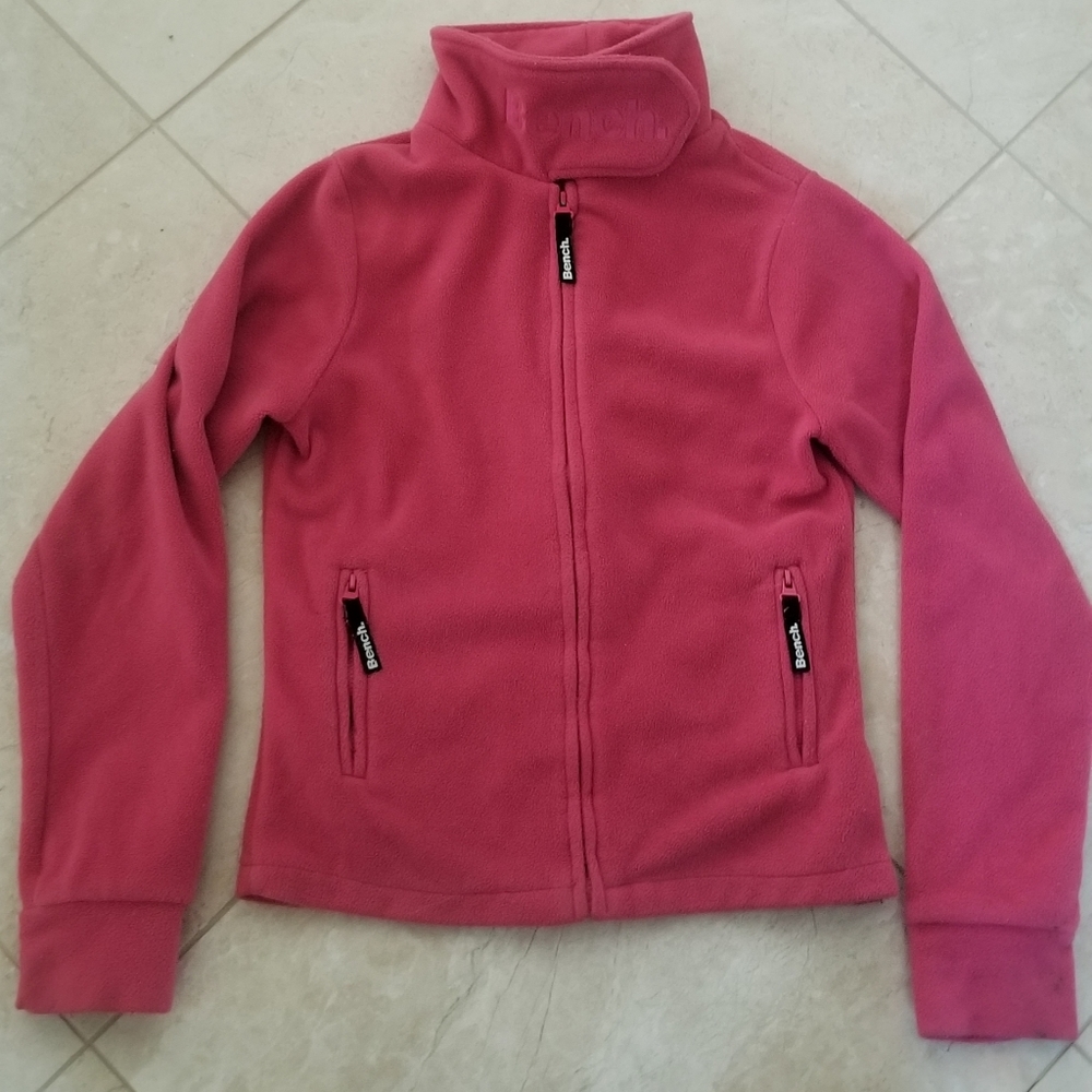 EUC BENCH GIRLS SWEATSHIRT FUCHSIA PINK AGE 11-12 - Picture 6 of 9